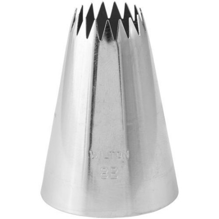Boquilla nº 8B estrella abierta grande Wilton