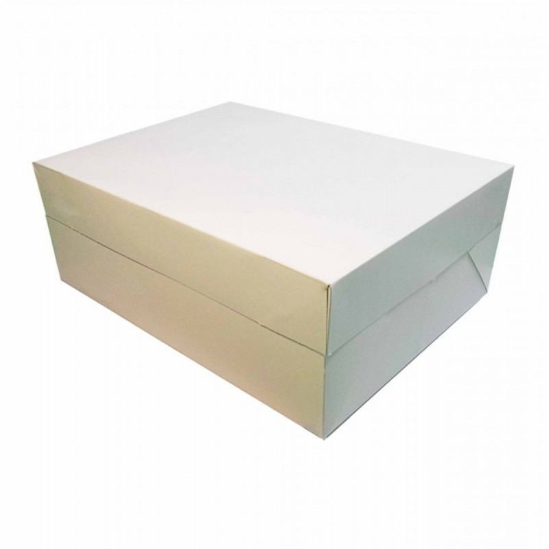 Caja para tartas rectangular 30 x 22 cm + REGALO BANDEJA CON ASA