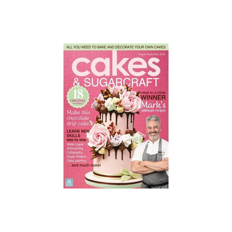 Revista Cake & Sugarcraft Septiembre 2016 Squires Kitchen