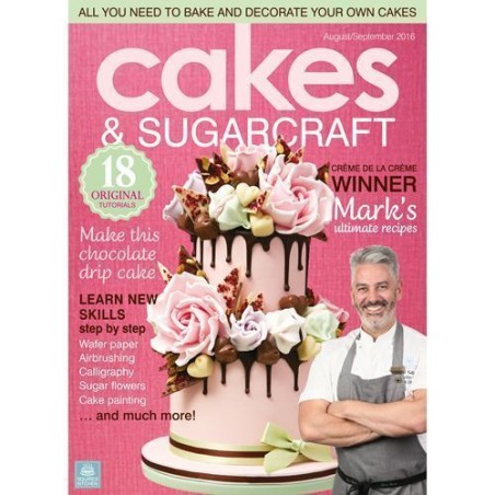 Revista Cake & Sugarcraft Septiembre 2016 Squires Kitchen