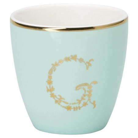 Taza mini G Mint Gold Green Gate