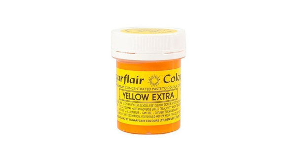 Colorante en pasta Yellow Extra Amarillo Sugarflair