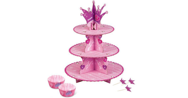 Stand de presentación cupcakes Princess Wilton