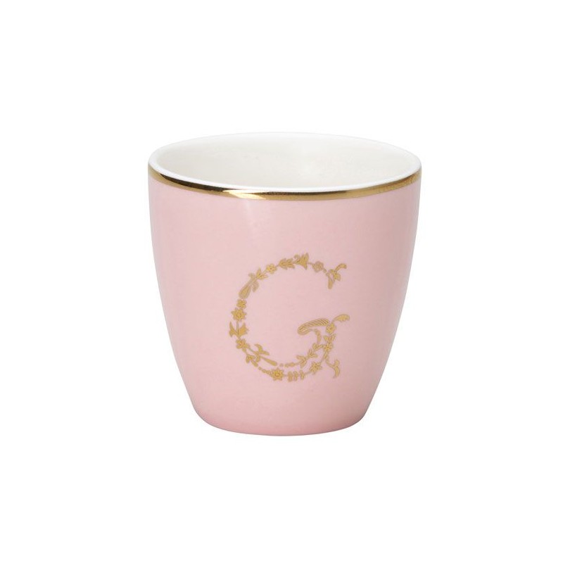 Taza mini G Pink Gold Green Gate