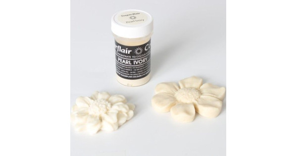 Colorante en pasta Pearl Ivory Perla Sugarflair