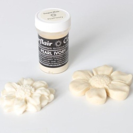 Colorante en pasta Pearl Ivory Perla Sugarflair