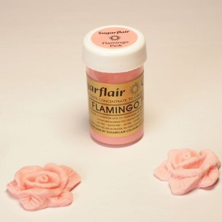Colorante en pasta Flamingo Pink Rosa Flamenco Sugarflair
