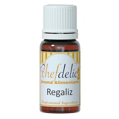 Aroma y sabor Regaliz 10 ml Chefdelíce