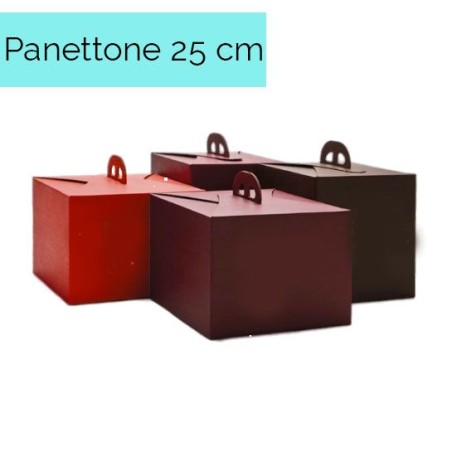Caja para Panettone Roja Regalo 21 cm [CLONE]