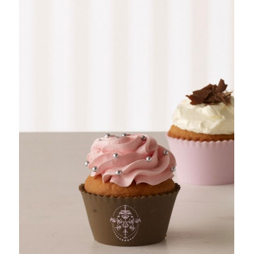 Molde Cupcakes silicona Romantic Birkmann