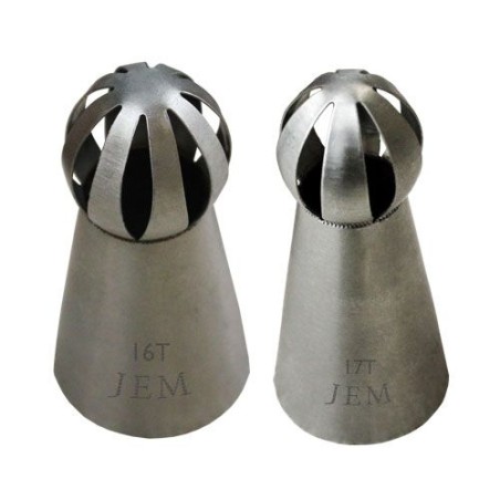 Pack 2 boquillas rusas Twist Twist: 16T y 17T JEM