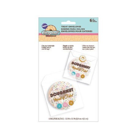 Pack de 6 Bolsas con cierre Donuts Wilton
