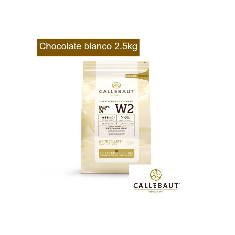 Chocolate blanco en grageas 1kg Callebaut [CLONE]