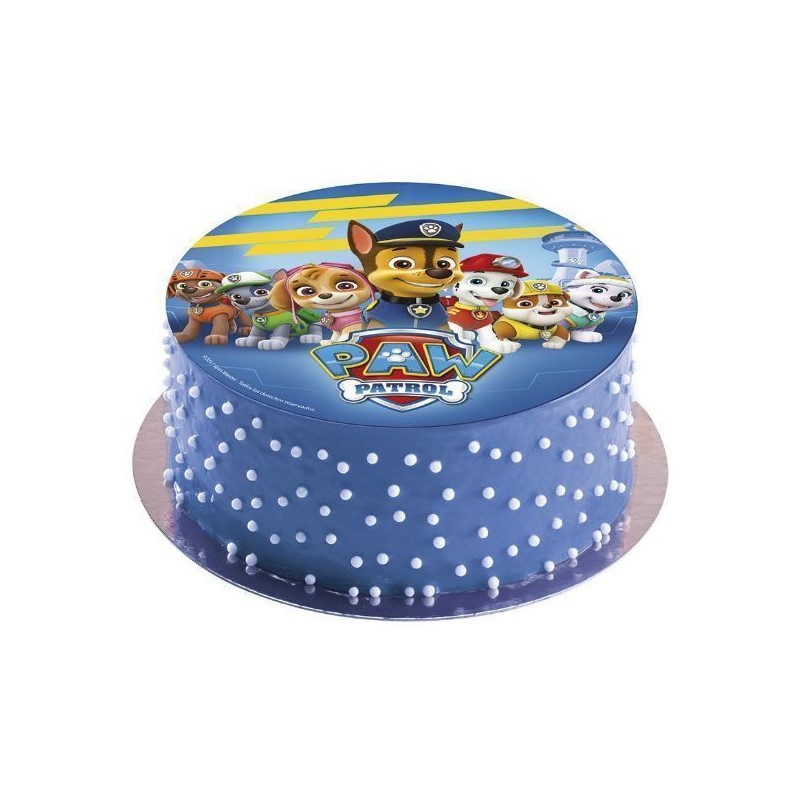 Oblea para tarta Equipo Patrulla Canina