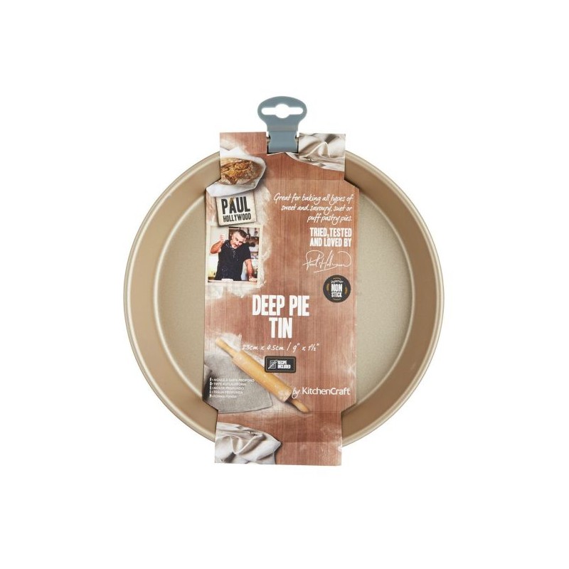 Molde redondo para tarta Pie Paul Hollywood