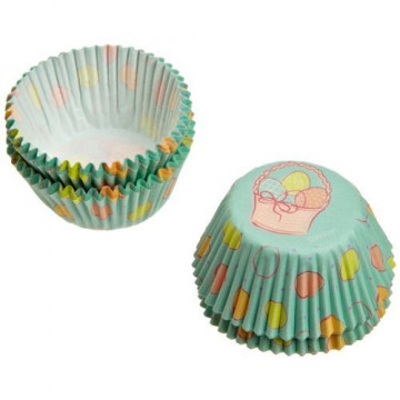 Capsulas cupcakes mini Cestita de Huevos de Pascua Wilton