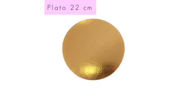 Bandeja plato oro 18 cm [CLONE] [CLONE]