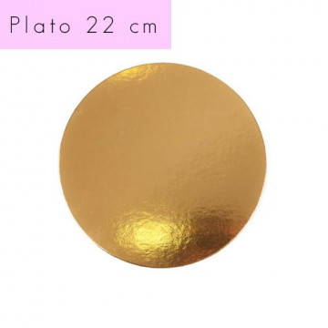 Bandeja plato oro 18 cm [CLONE] [CLONE]