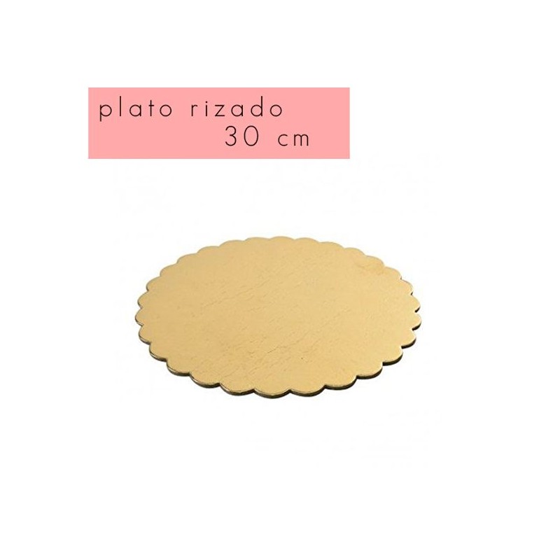 Bandeja plato borde rizado 18 cm [CLONE] [CLONE] [CLONE] [CLONE] [CLONE]