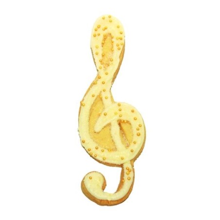 Cortante galleta Nota Musical Clave de Sol