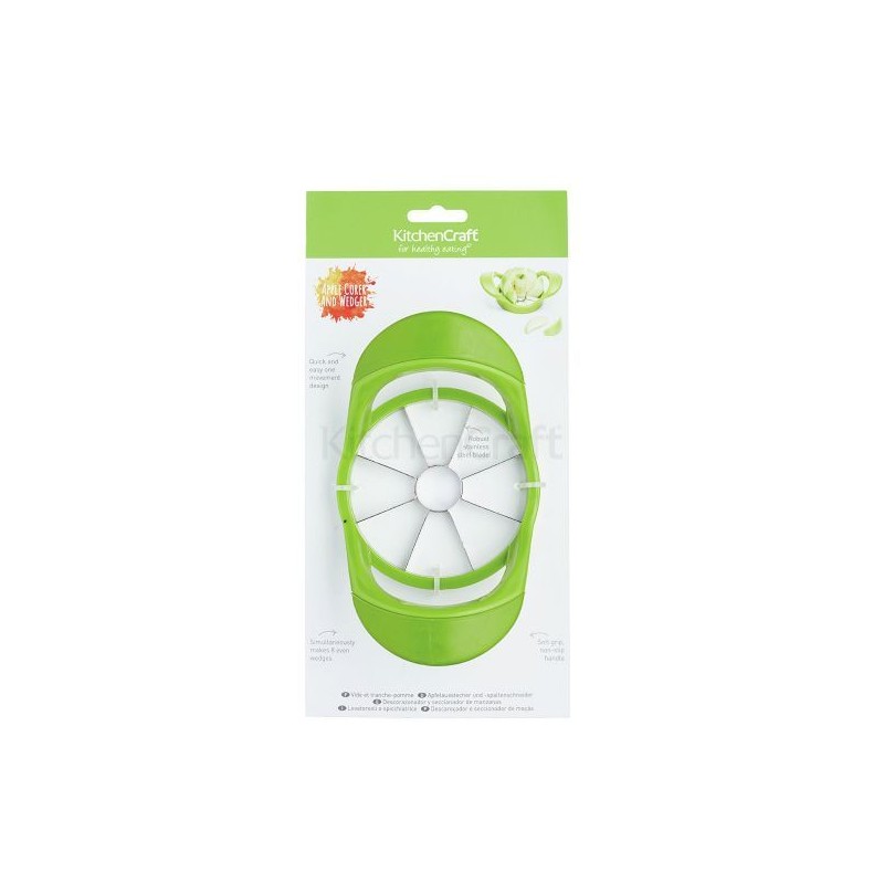 Descorazonador y cortador de manzana Kitchen Craft