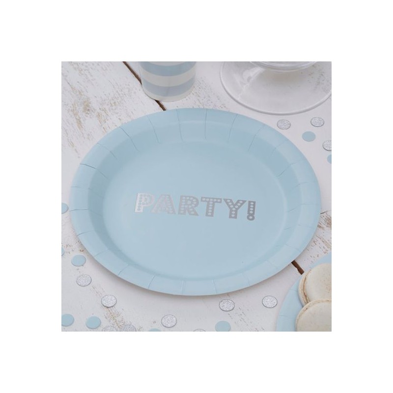 Platos fiesta Party Oro y Rosa [CLONE]