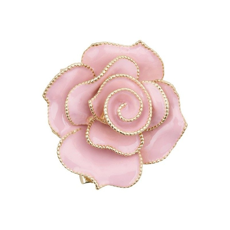 Broche Rosa rosa y Oro Servilletero Green Gate