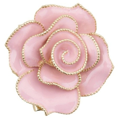 Broche Rosa rosa y Oro Servilletero Green Gate