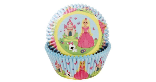 Cápsulas de cupcakes Princesa (50) House of Marie.