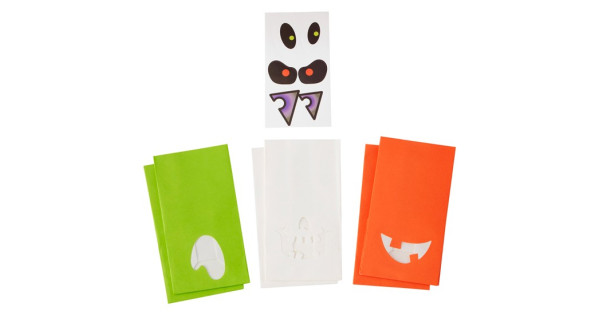 Pack 6 Bolsas de papel monstruos Halloween Wilton