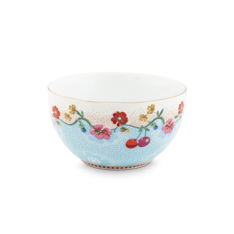 Bol de cerámica de 12 cm Cherry Blue Pip Studio