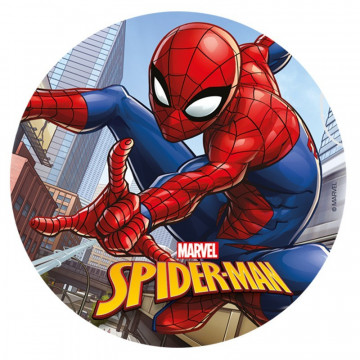 Oblea comestible Spiderman foil Dekora