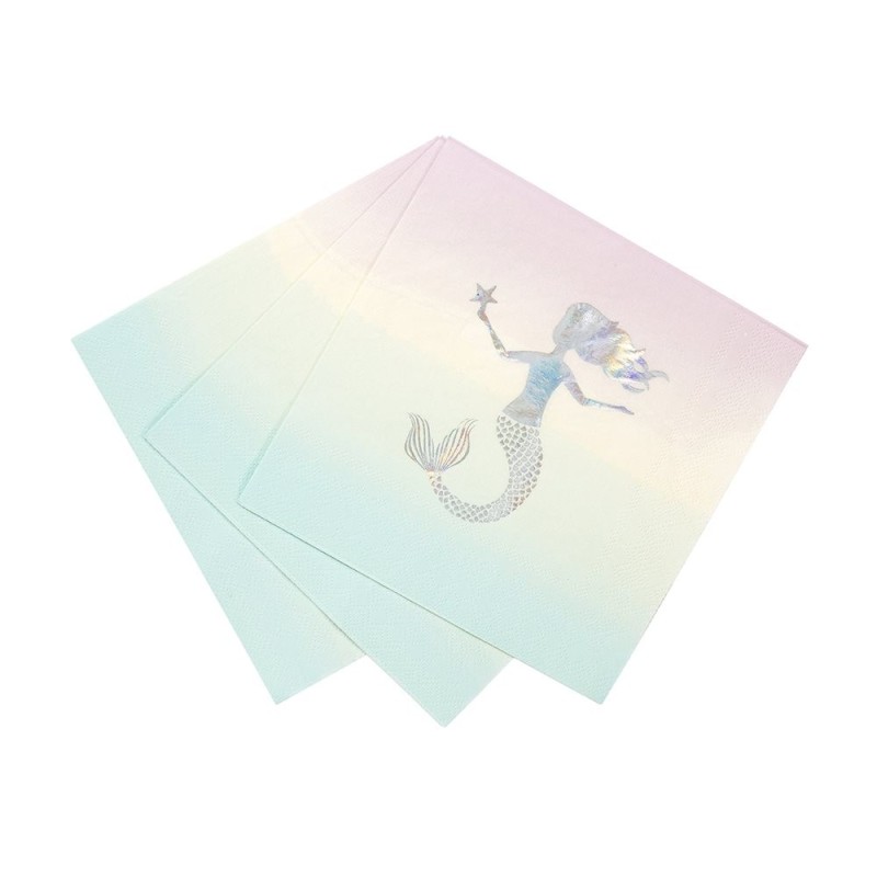 Servilleta de papel Sirena Mermaids