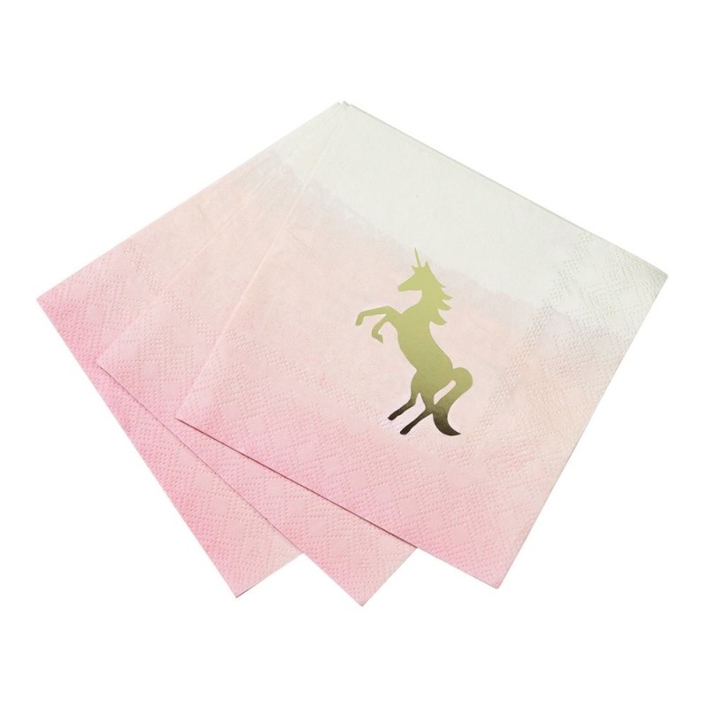 Servilleta de papel Unicornio