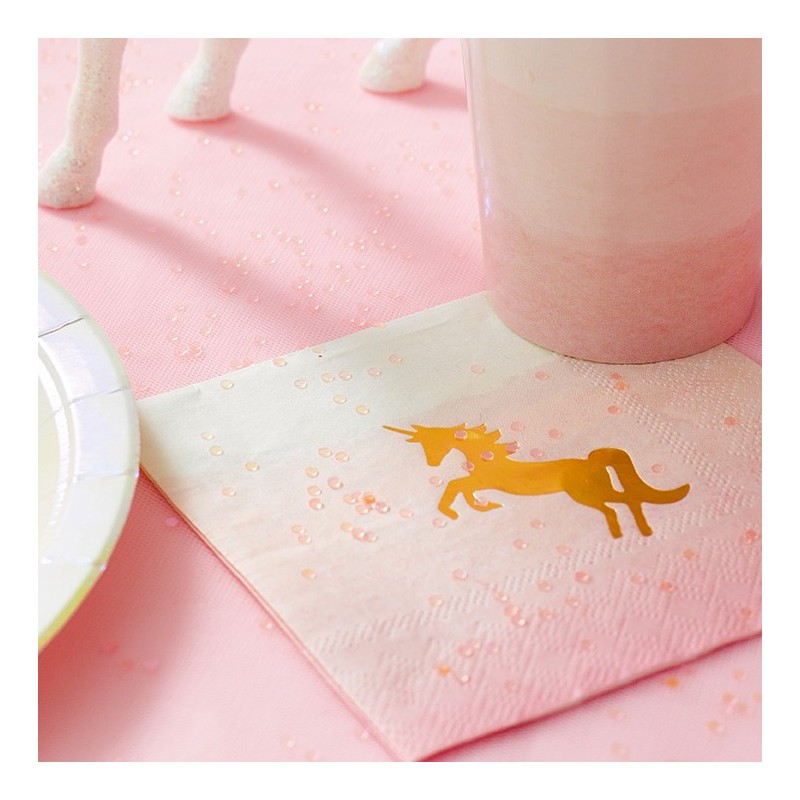 Servilleta de papel Unicornio