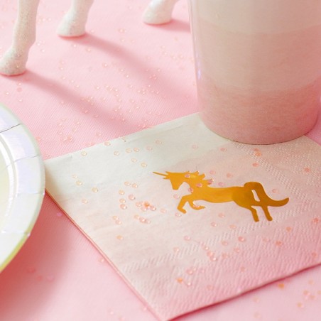 Servilleta de papel Unicornio