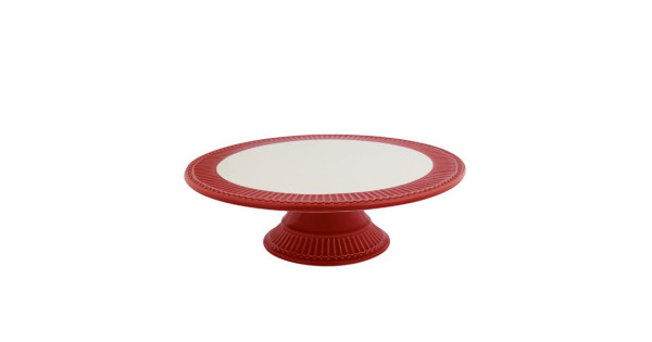 Cake Stand Alice Red Green Gate