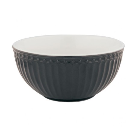 Bol de cerámica 14 cm Alice Dark Grey Green Gate
