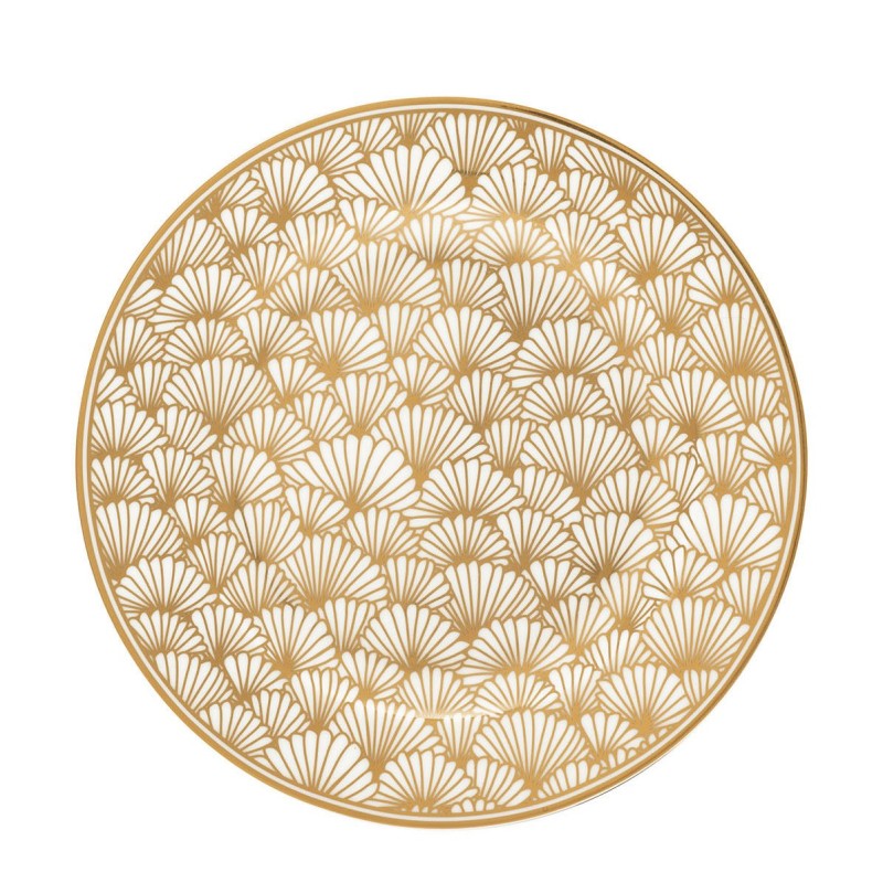 Plato de cerámica 20 cm Jaqueline Gold Get Noir Green Gate