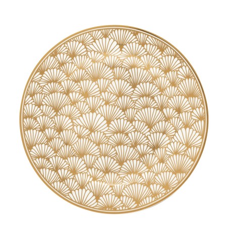 Plato de cerámica 20 cm Jaqueline Gold Get Noir Green Gate