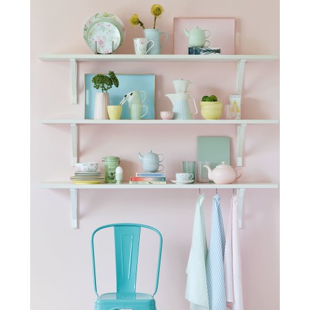 Juego de Tetera y Taza Azul Pastel Alice Green Gate