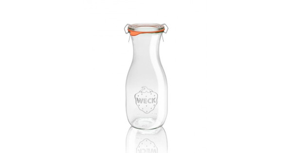 Tarro de cristal Botella Juice 530 ml Weck