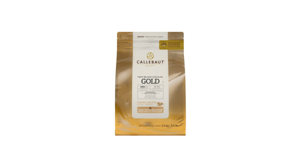 Chocolate GOLD en grageas 2.5 kg Callebaut