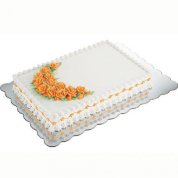 Platos para tartas rectangular 32,5 x 47,5 cm Pack 4 unidades Wilton