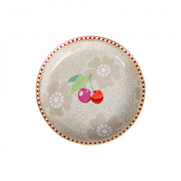 Plato de cerámica mini Floral Kaki Pip Studio