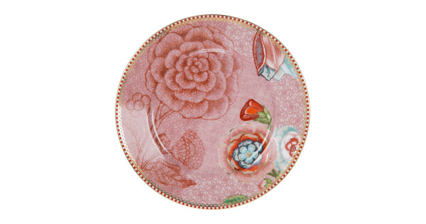 Plato de postre de cerámica 17 cm Spring to Life Rosa Pip Studio