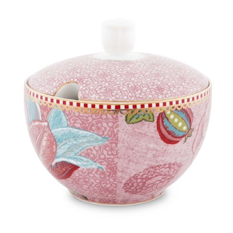 Azucarero de cerámica Spring to Life Rosa Pip Studio