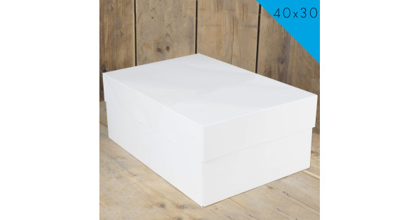 Caja para tarta rectangular 40 x 30 cm Funcakes