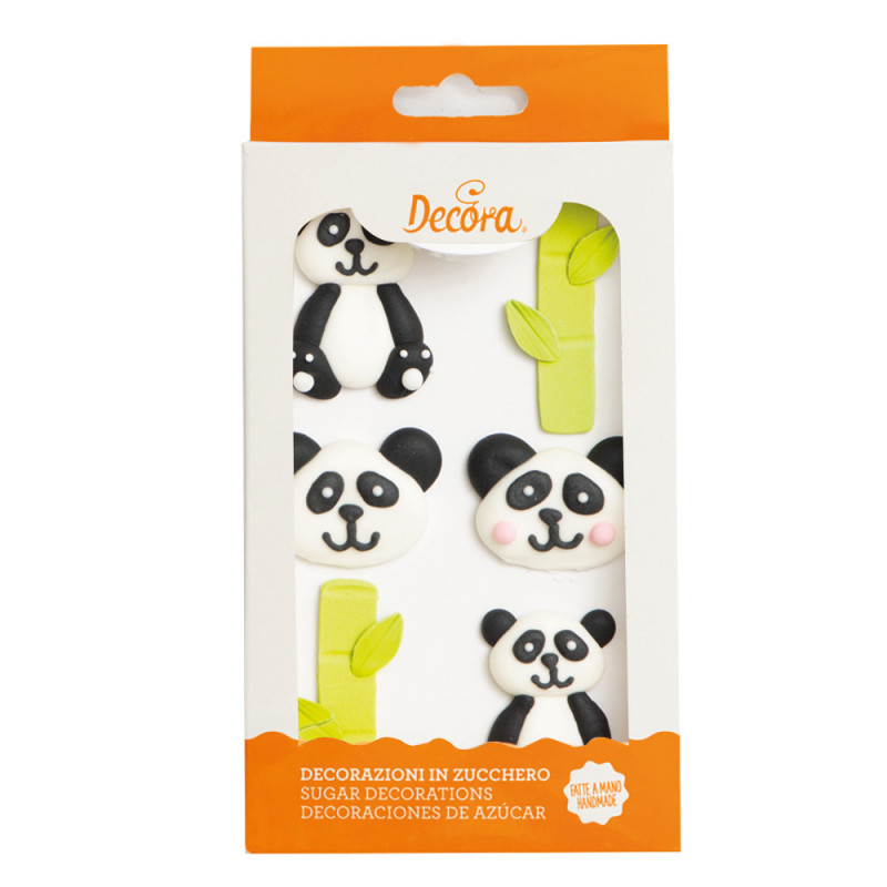 Decoraciones comestibles Oso Panda Decora Italia