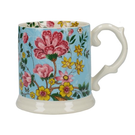 Tazón con asa Turquesa Eastern Flora Katie Alice